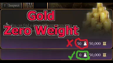 Gold Zero Weight