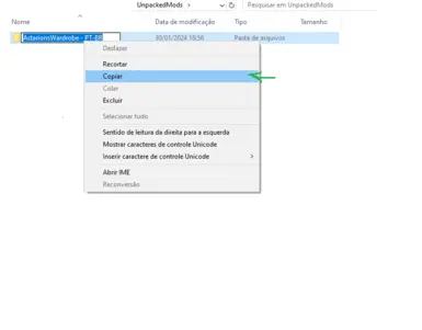 Agora vamos copiar o mesmo nome e usá-lo como mesmo Nome no Gerenciador, você pode fazer com nomes diferentes, mas eu recomendo efetuar dessa maneira porque fica mais fácil depois.