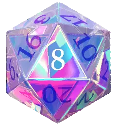 Rainbow Prism Dice