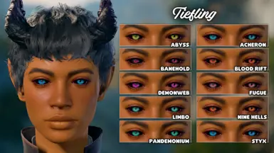 Tiefling Palette