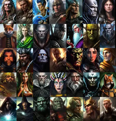 Vurt's Unique Portraits