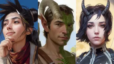 Realistic Portraits for WotR