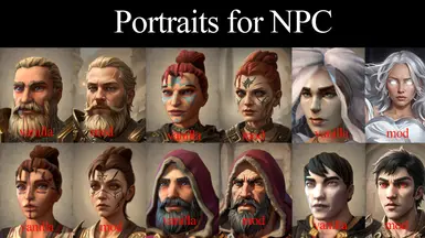 Portraits for NPC