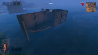 Drawbridge Longship Storage Concept