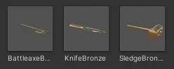 Bronze Weapons