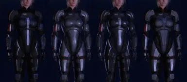 N7 Ashley Armor Variations