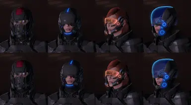 with and without the helmet fix