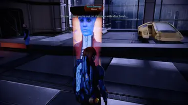 The Sophist advertisement recognizes Tali as FemShep's girlfriend