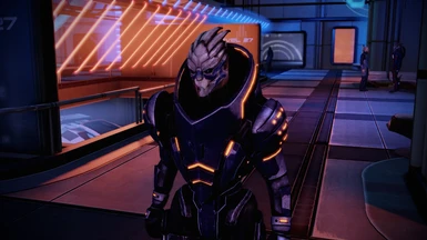 Compatibility with No Visor for Garrus