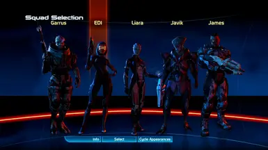 Squad Selection - DLC Alternate Armor