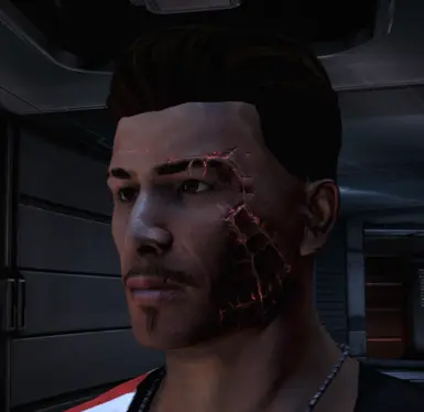 Mass Effect 3 with Renegade Scars