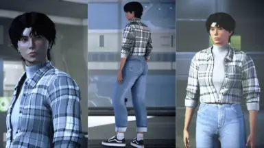 Layeredshirt/Levis/Vans: Grey Plaid