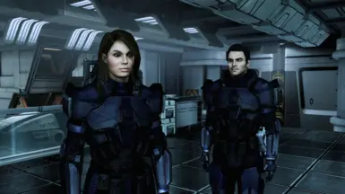 With Kaidan Alenko's Armory & Virmire Savior, Ashley and Kaidan can match!