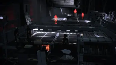 Shooting Range in Cargo Bay