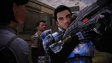 Kaidan Grey Armor with Kaidan Overhaul Patch