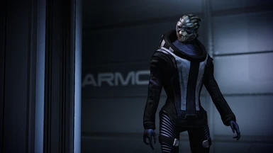 New Garrus Casual Outfit - No Visor Patch