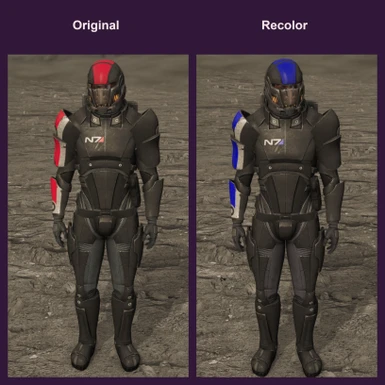Iconic Shepard Male - Blue
