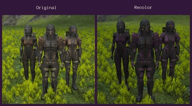 Human Duelist Gear - Purple