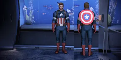 Captain America without Helmet