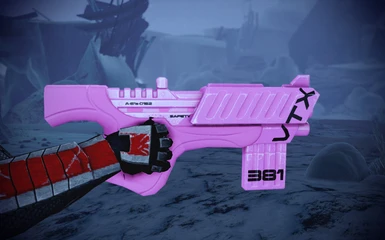 S-9b tempest submachine gun Hot Pink