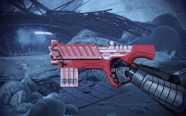 S-9b tempest submachine gun Red