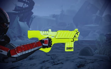 S-9b tempest submachine gun Yellow