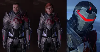 Helmetless Blood Dragon armor