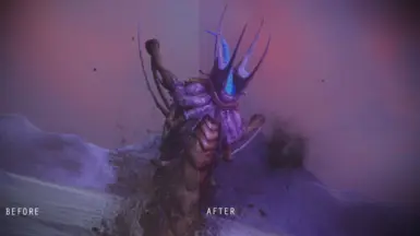 before / after v1 (thresher maw, Antibaar)