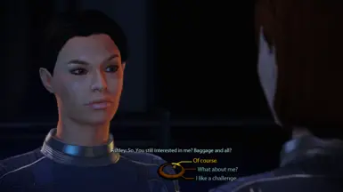 FemShep romancing Ashley