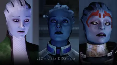 LE2 - Liara uses the default eye textures but then switches to Samara's in the LotSB mission.