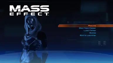 Main menu now has new Tali image