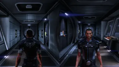 MaleShep with FemShep's walking animation