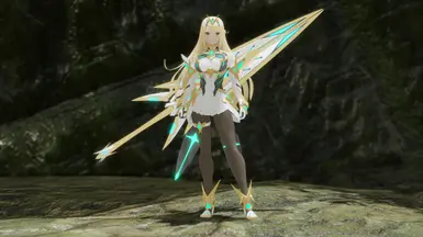 Mythra (black tights ver.)