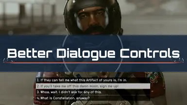 Better Dialogue Controls