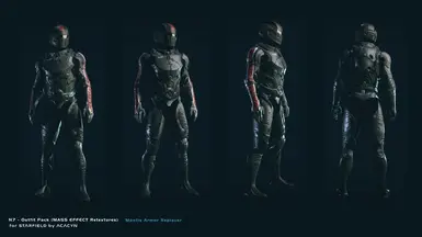 N7 Armor - Mantis Replacer Male