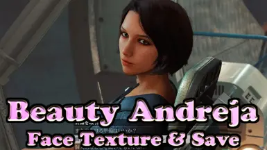 Beauty Andreja Face Texture and SaveGame