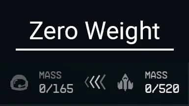 Zero Weight (SFSE or ASI Loader)