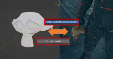 Starfield Geometry Bridge - Blender Plugin