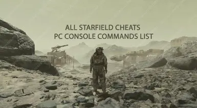 Console Commands Master Cheat List