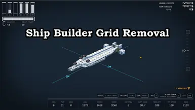 Ship Builder Grid Removal Mod