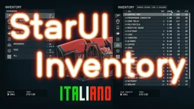 StarUI Inventory Traduzione IT