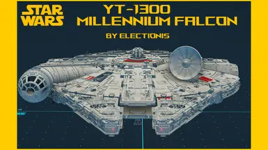 Star Wars YT-1300 Millennium Falcon 1977