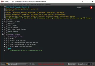 Borderlands Community Mod Manager