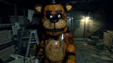 Stuffed Freddy Fazbear - Leon S Kennedy