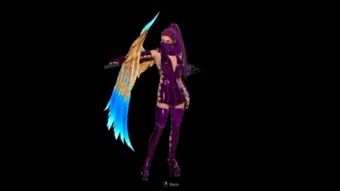 With Remove Left Wing + Purple Patch + Right Wing Alt Color