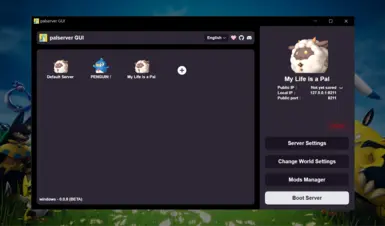 palserver-GUI