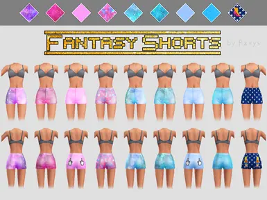 Fantasy Shorts by Raxys