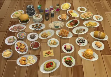 A.I. Upscaled Food