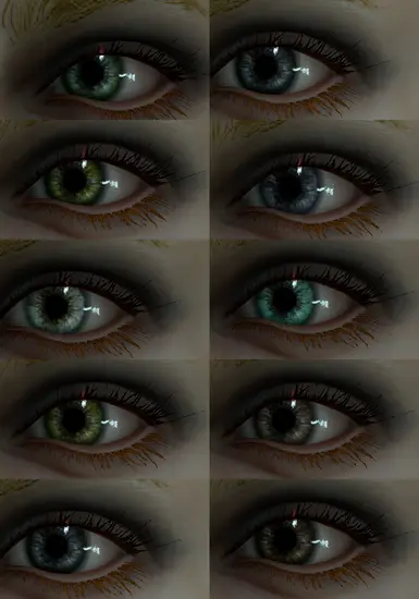 HD Eye Textures