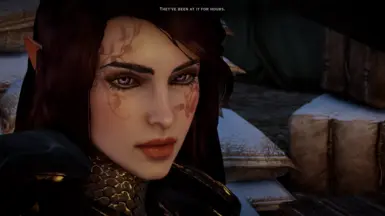 Vesper Lavellan - EF Sliders and Game Save